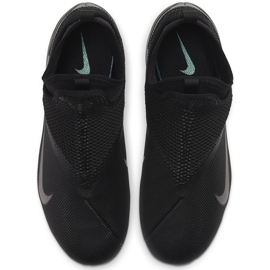 Nike Phantom Vsn 2 Academy Df FG / MG Junior CD4059 010 nogometne cipele crna crna 1