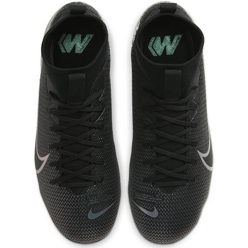 Nike Mercurial Superfly 7 Academy FG / MG Junior AT8120 010 nogometne cipele crna crna 1