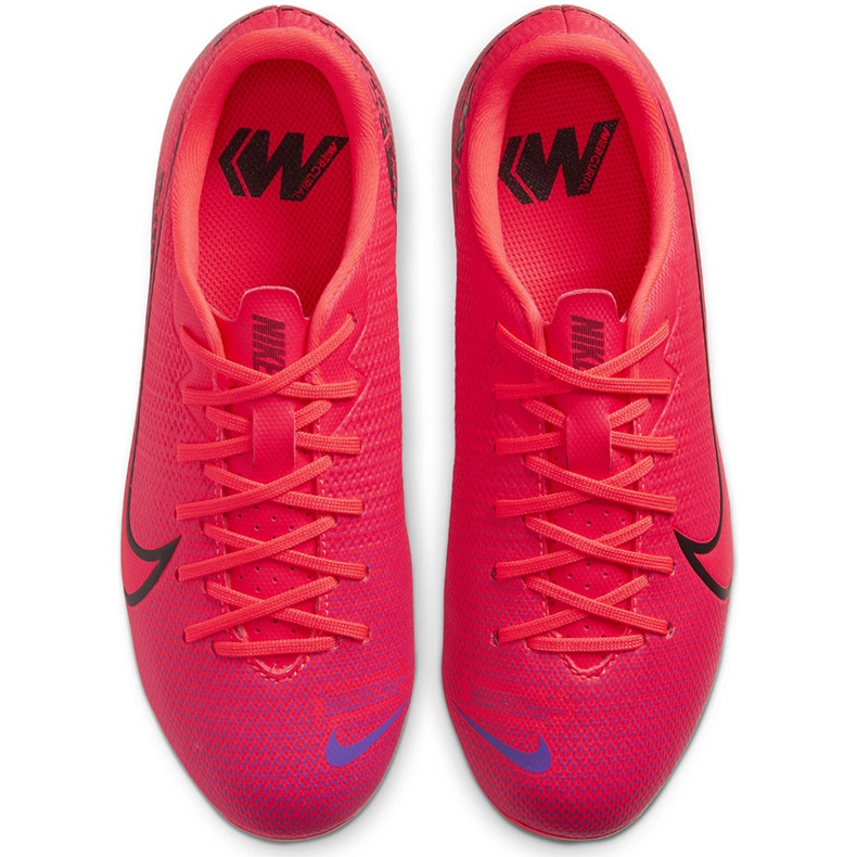 Nike Mercurial Vapor 13 Academy FG / MG Junior AT8123 606 nogometna cipela crvena crvena 1
