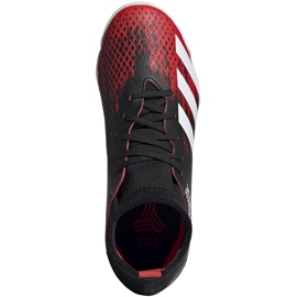 Adidas Predator 20.3 U kopačkama Jr crne i crvene EF1954 višebojan crna 1
