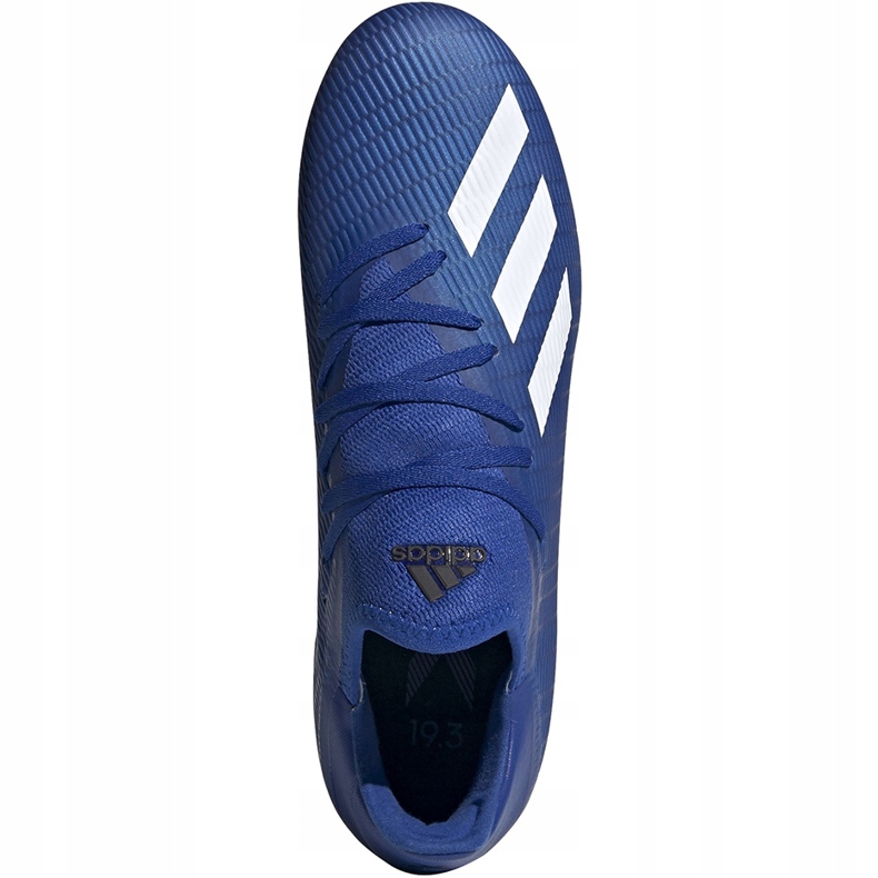 Kopačke adidas X 19.3 Fg plava EG7130 plava, bijela 1