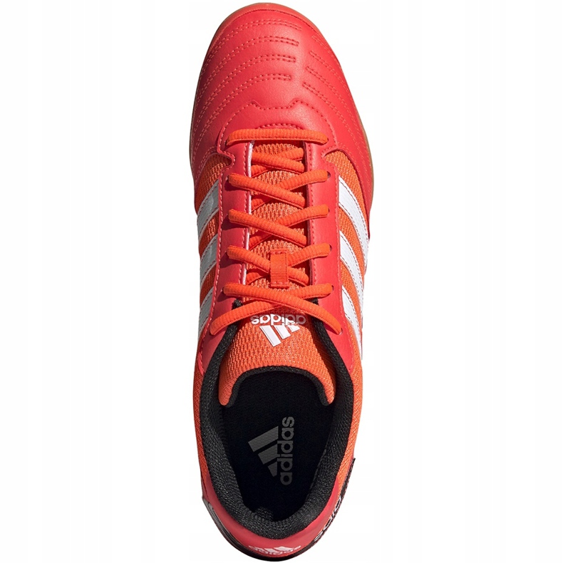 Crvene nogometne cipele Adidas Super Sala FV2561 crvena crvena 1