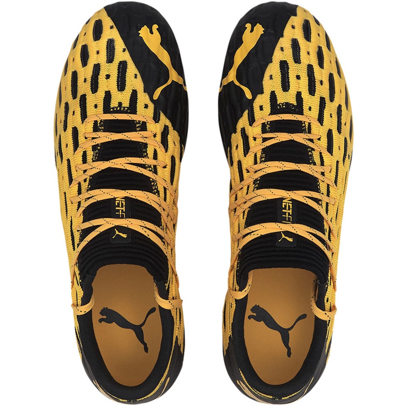 Kopačke za nogomet Puma Future 5.1 Netfit Low Fg Ag žute 105791 02 žuta boja žuta boja 2