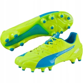 Kopačke Puma Evo Speed ​​1.4 Lth Fg žuto-plava 103615 03 žuta boja žuta boja 2