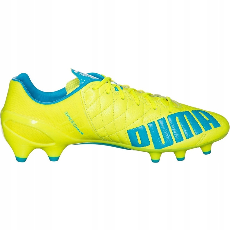 Kopačke Puma Evo Speed ​​1.4 Lth Fg žuto-plava 103615 03 žuta boja žuta boja 1