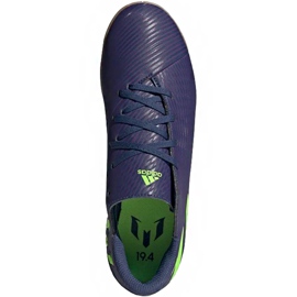 Adidas Nemeziz Messi 19.4 U Junior kopačkama EF1817 višebojan tamnoplava 1