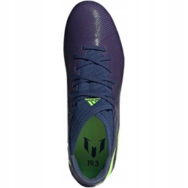 Adidas Nemeziz Messi 19.3 Fg EF1806 kopačke ljubičasta tamnoplava 1
