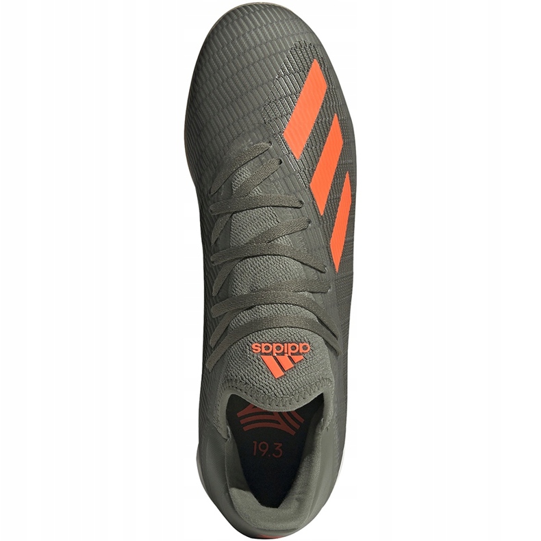 Adidas X 19.3 U zelenim kopačkama EF8367 siva siva 1