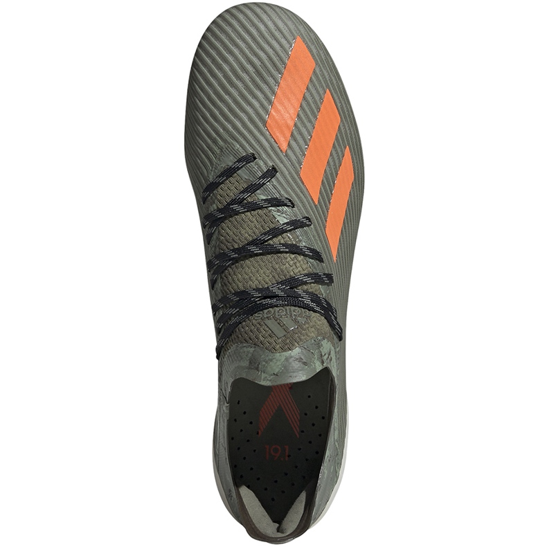 Zelene nogometne cipele adidas X 19.1 Fg EF8296 zelena zelena 1