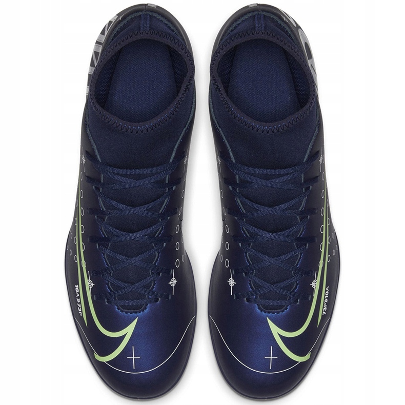 Nike Mercurial Superfly 7 Club Mds FG / MG Junior BQ5418 401 nogometne cipele tamnoplava plava 1