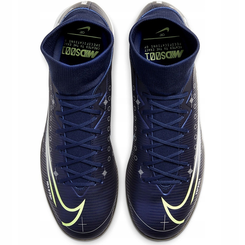 Nike Mercurial Superfly 7 Academy Mds Ic BQ5430 401 nogometna cipela mornarsko plava mornarsko plava 1