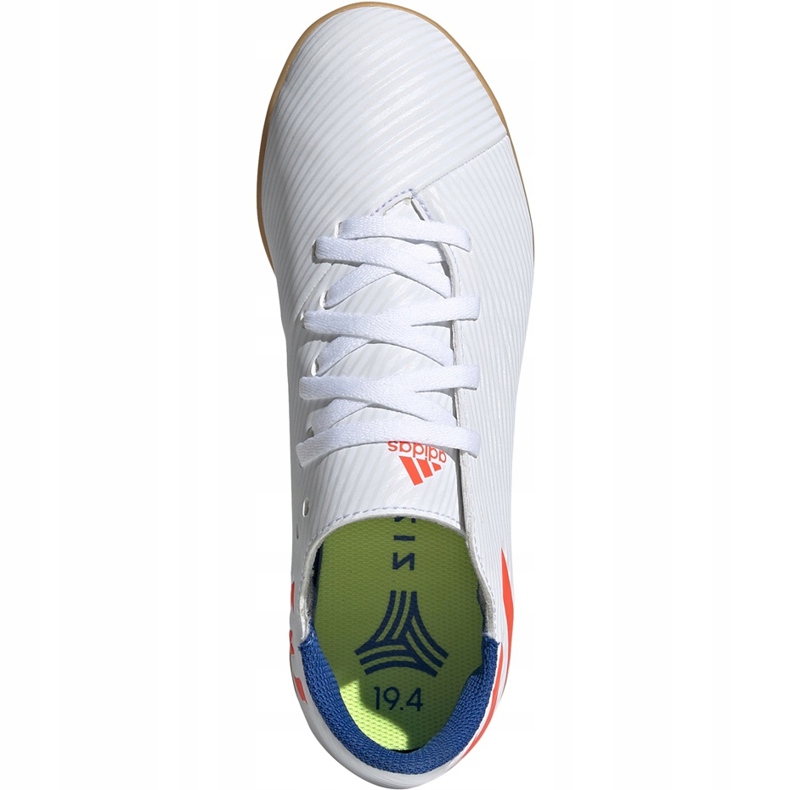 Adidas Nemeziz Messi 19.4 U Jr bijelim kopačkama F99928 višebojan bijela 1