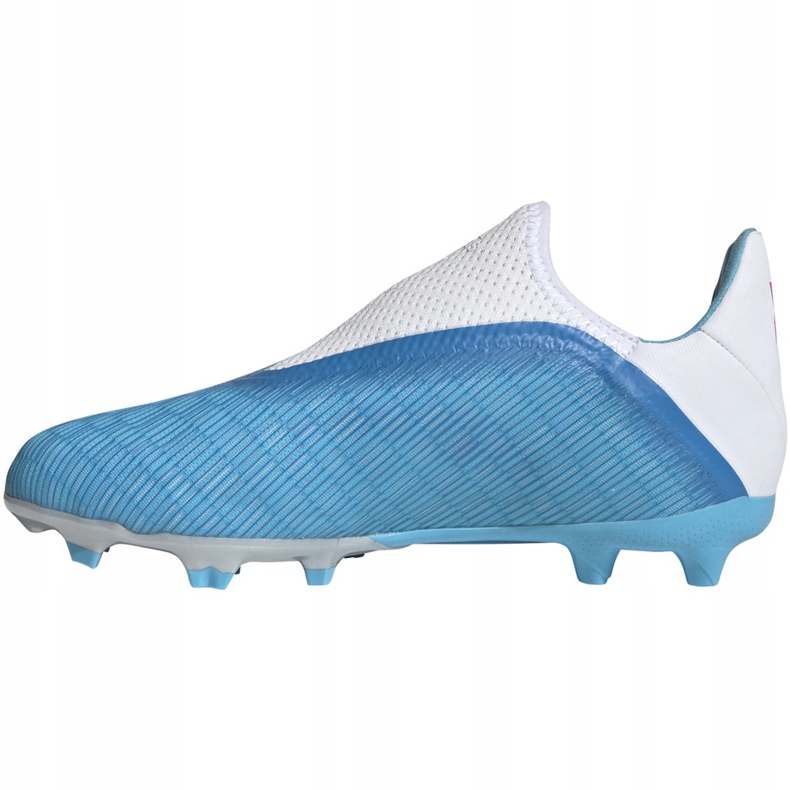Adidas X 19.3 Ll Fg Junior plave tenisice EF9114 plava, bijela, srebrna plava 1