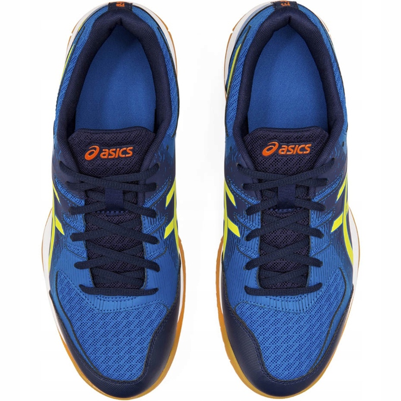 Asics Gel Rocket 9 muške cipele za odbojku plave tamnoplave 1071A030 400 plava 1