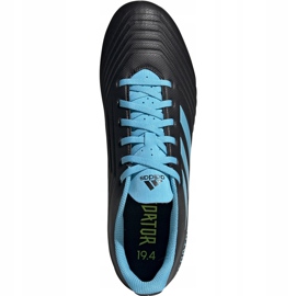 Kopačke adidas Predator 19.4 FxG crno -plavo F35598 1