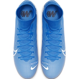 Nike Mercurial Superfly 7 Academy FG / MG AT7946 414 nogometne cipele višebojan plava 1