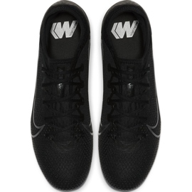 Nike Mercurial Vapor 13 Pro Tf AT8004 001 nogometne cipele crno crno 1