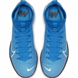 Nike Mercurial Superfly 7 Academy Ic Junior AT8135 414 nogometne cipele raznobojna plava 1