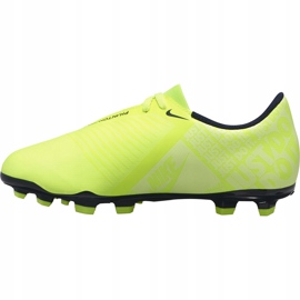 Nike Phantom Venom Club Fg Junior AO0396 717 nogometne cipele žuta boja žuta boja 1