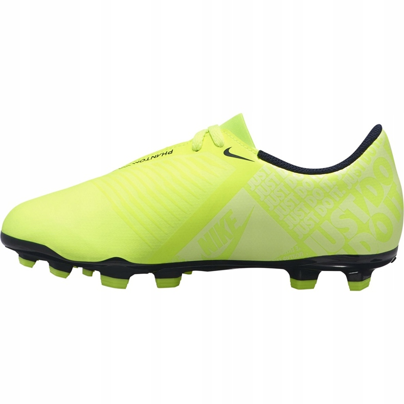 Nike Phantom Venom Club Fg Junior AO0396 717 nogometne cipele žuta boja žuta boja 1