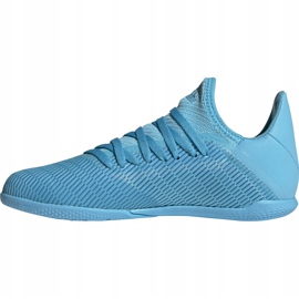 Kopačke adidas X 19.3 u junior plavoj boji F35354 plava plava 1