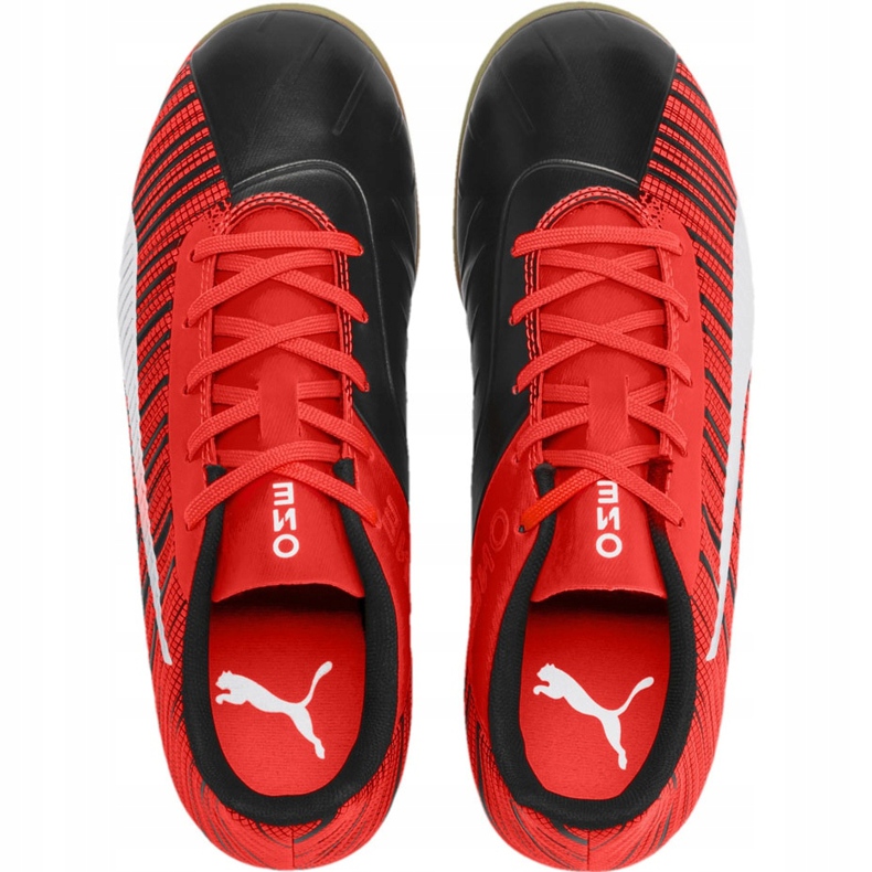 Kopačke Puma One 5.4 It Junior 105664 03 raznobojna crvena 1