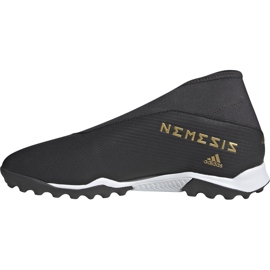 Adidas Nemeziz 19.3 Ll Tf nogometne cipele crne EF0386 crna crna 1
