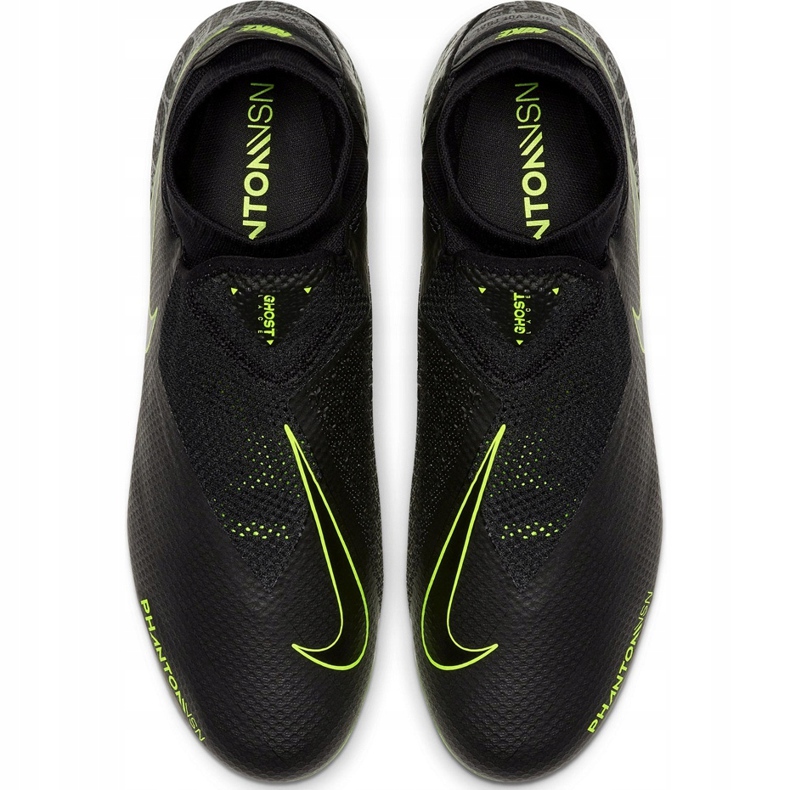 Nike Phantom Vsn Pro Df Fg AO3266 007 nogometne cipele crno crno 1