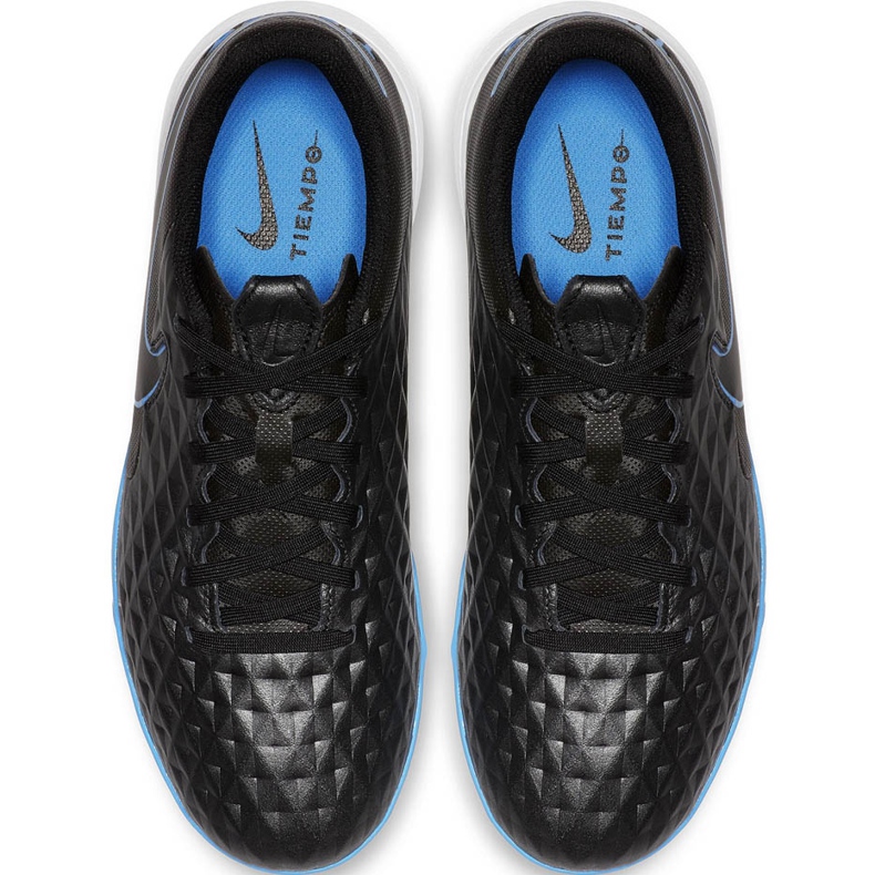 Nike Tiempo Legend 8 Academy Tf Junior AT5736 004 nogometne cipele crno crno 1