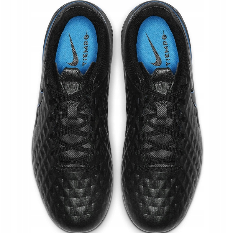 Nike Tiempo Legend 8 Academy FG / MG Junior AT5732 004 nogometne cipele crno crno 1