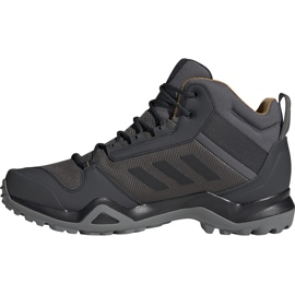 Adidas Terrex AX3 Mid Gtx sive BC0468 muške cipele crno siva 1