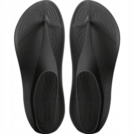 Crocs ženske sandale Serena Flip W crna 205 468 060 crno 1