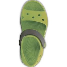 Crocs sandale za djecu Crocband Sandal Kids zelena i siva 12856 3K9 1