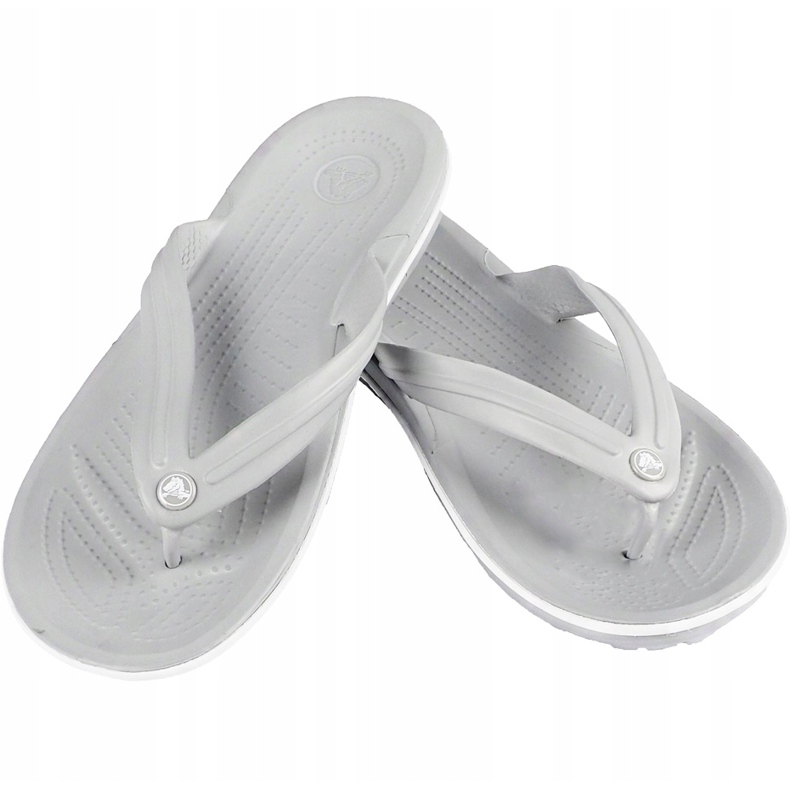 Crocs papuče Crocband Flip svijetlo siva bijela 11033 00J 1