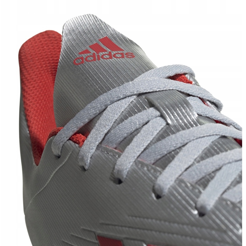 Kopačke adidas X 19.4 FxG srebrne F35379 višebojan srebro 1
