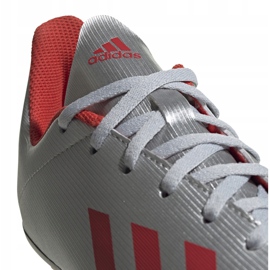 Kopačke adidas X 19.4 FxG Jr srebrne F35362 raznobojna srebro 1
