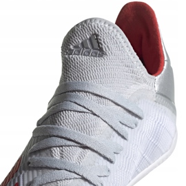 Kopačke adidas X 19.3 In Jr. srebro F35355 raznobojna siva 1