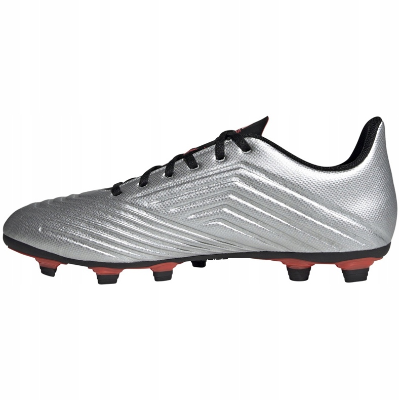 Kopačke adidas Predator 19.4 FxG srebro F35597 1