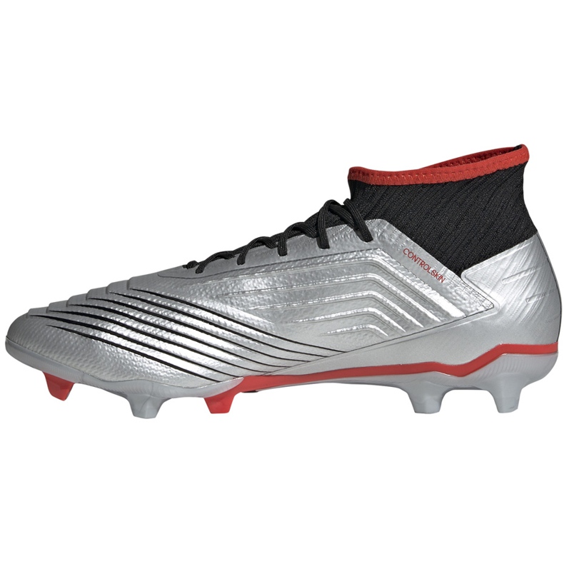 Kopačke adidas Predator 19.2 Fg srebrne F35601 siva siva 1