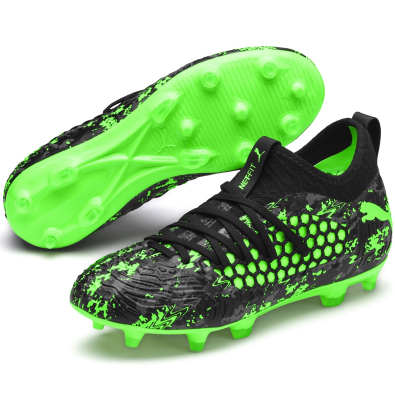 Kopačke Puma Future 19.3 Netfit Fg Ag Jr 105551 03 raznobojna crno 1