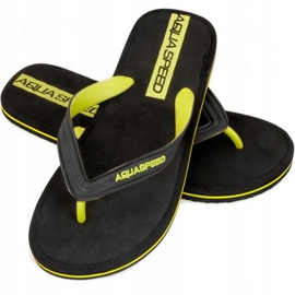Muške kupaće papuče na bazenu Faro Aqua-speed, br. 38 crna 1