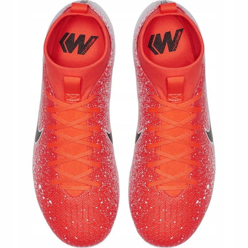Nike Mercurial Superfly 6 Academy Mg Jr AH7337 801 nogometne cipele raznobojna crvena 1