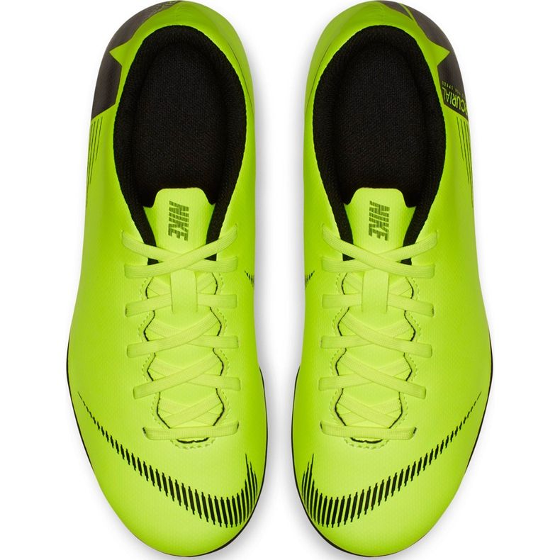 Nike Mercurial Vapor 12 Club Mg Jr AH7350 701 nogometna cipela višebojan zelena 1