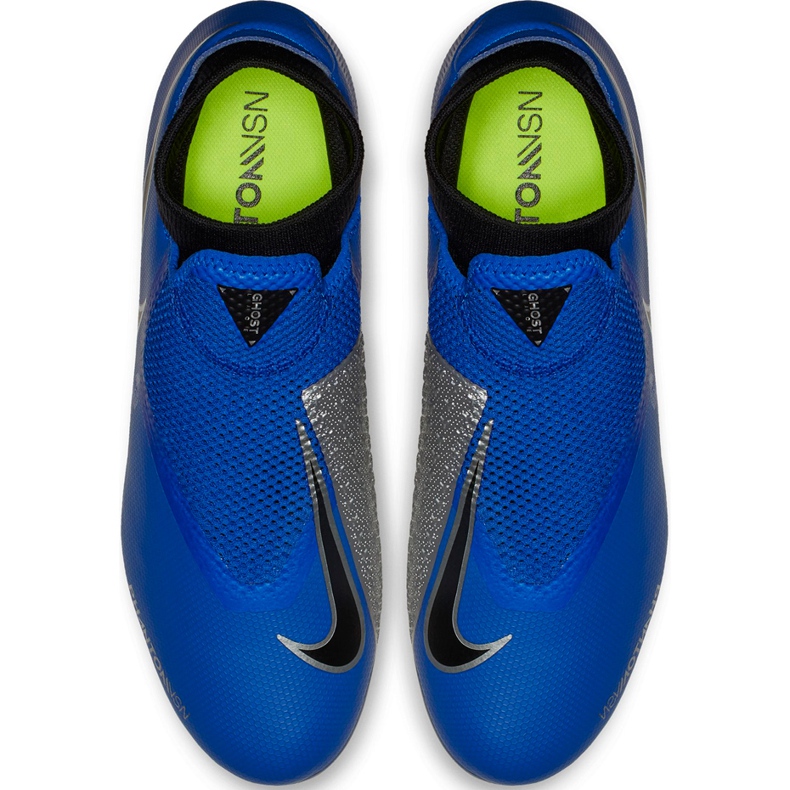 Nike Phantom Vsn Academy Df FG / MG AO3258 400 nogometne cipele raznobojna plava 1