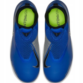 Nike Phantom Vsn Academy Df FG / MG Jr AO3287 400 nogometne cipele plava 1