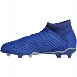 Kopačke adidas Predator 19.3 Fg Jr plava CM8533 višebojan 1