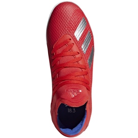 Adidas X 18.3 In Jr. kopačke crvene BB9396 višebojan crvena 1