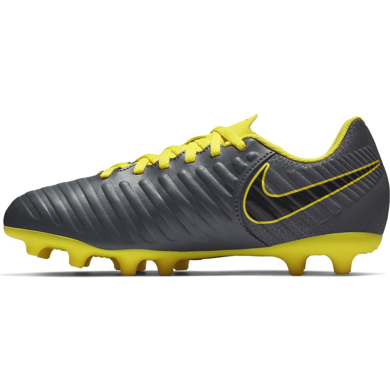 Nike Tiempo Legend 7 Club Mg Jr AO2300 070 nogometne cipele crna siva 1