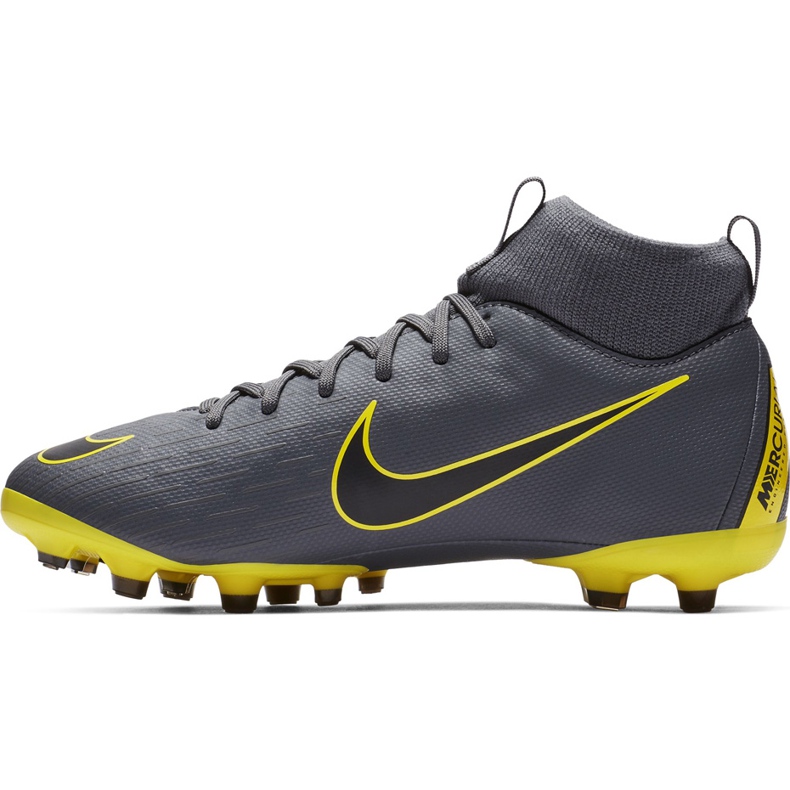 Nike Mercurial Superfly 6 Academy Mg Jr AH7337 070 nogometne cipele raznobojna siva 1