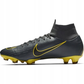 Nike Mercurial Superfly 6 Pro Fg AH7368 070 nogometne cipele crna crna 1